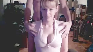 Luksusowa Blondynka głaszcze cycki Od niepohamowanego darmowe seks podniecenia cipki